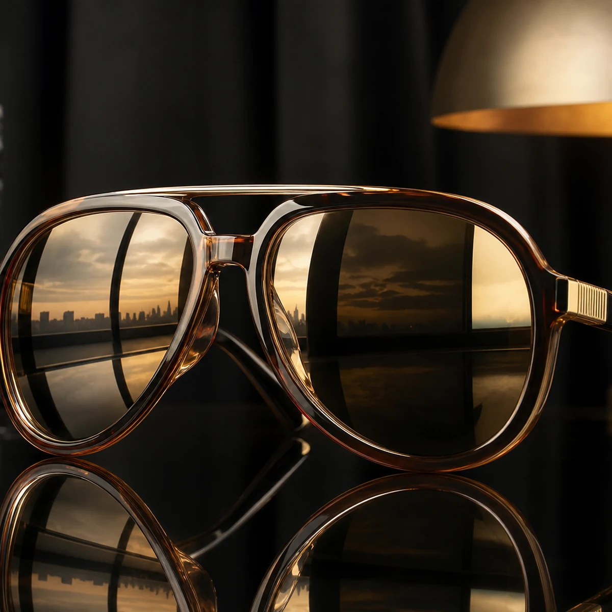 Retro Large Frame Toad Aviator Sunglasses- Limited Release