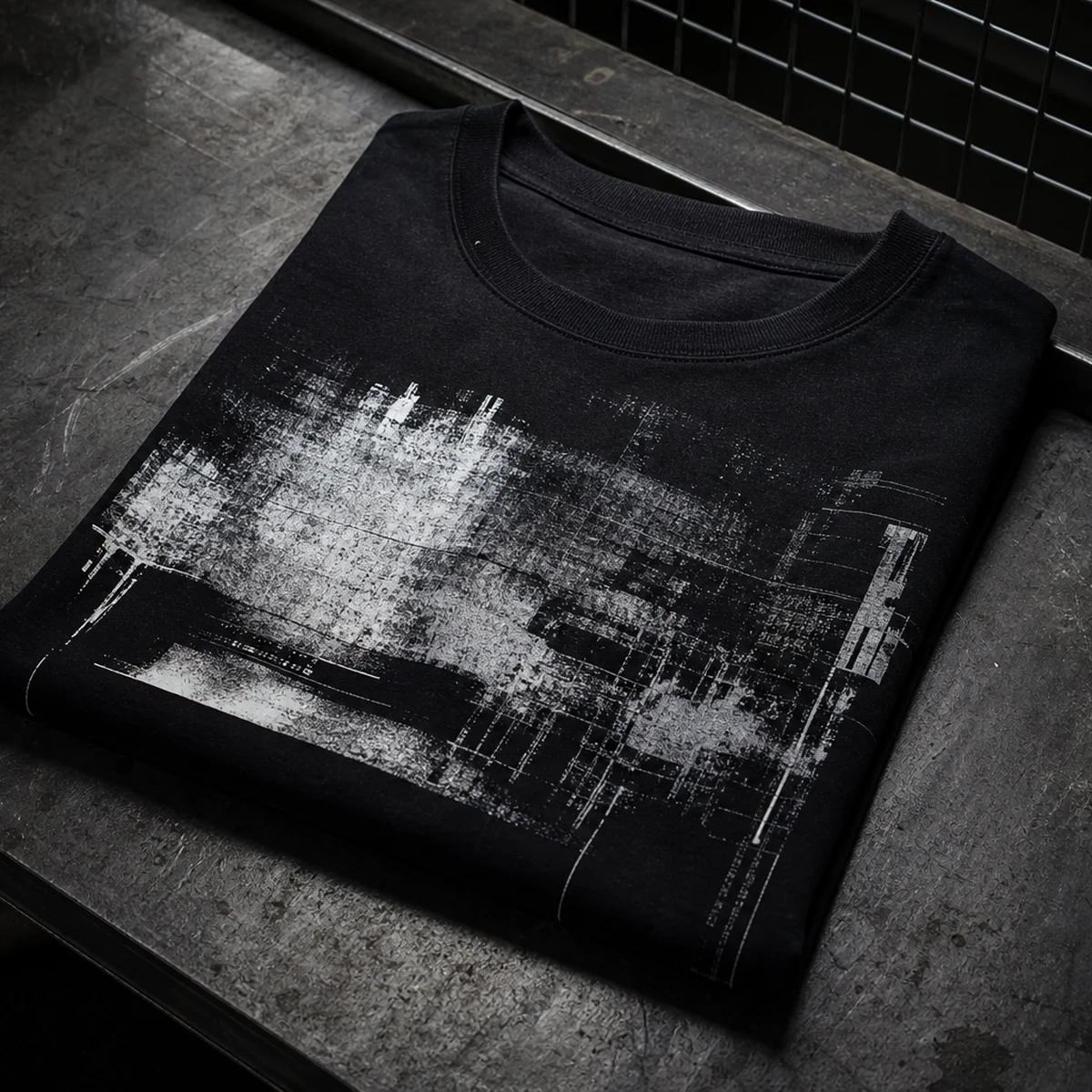 Black Oversized Graphic T-Shirt